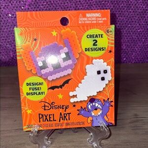 Disney Pixel Art Kit with Orange and White Designs